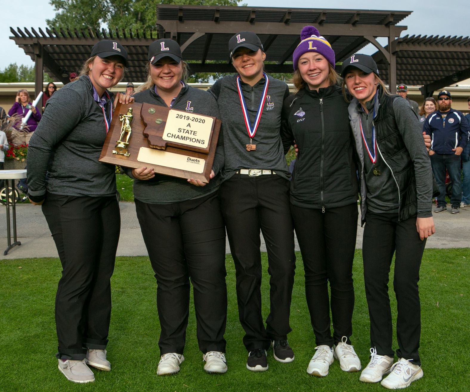 2019 Class A girls golf - Laurel Locomotives